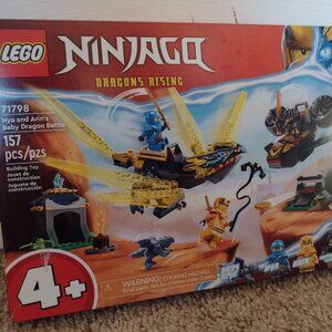 Lego Ninjago 71798 Nya and Arins Baby Dragon Battle 157 Pieces New